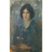 Reproduktion des Gemäldes Der Kristallglobus - Alice Pike Barney