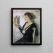 Die Figur von Tanagra - Alice Pike Barney — gerahmtes Bild an der Wand