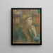 L'écrivaine Natalie Clifford Barney - Alice Pike Barney — gerahmtes Bild an der Wand