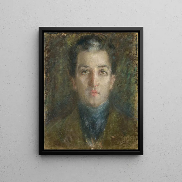 Der junge Diplomat - Alice Pike Barney — gerahmtes Bild an der Wand