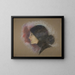 Vamp von 1900 - Alice Pike Barney — gerahmtes Bild an der Wand