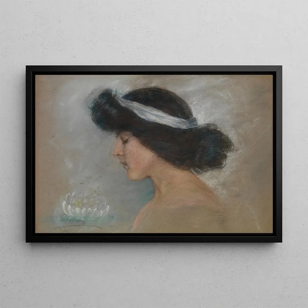 Seerose - Alice Pike Barney — gerahmtes Bild an der Wand