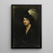 Paradies weiß - Alice Pike Barney — gerahmtes Bild an der Wand