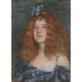 Frau mit roten Haaren - Alice Pike Barney — Ansicht des Kunstwerks