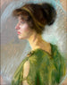 Junge Frau in Grün - Alice Pike Barney — Ansicht des Kunstwerks