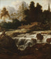 Landschaft mit Wasserfall - Allaert van Everdingen — Ansicht des Kunstwerks