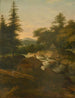 Flusslandschaft mit Chalet - Allaert van Everdingen — Ansicht des Kunstwerks