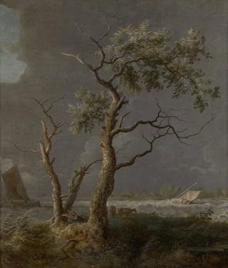 Allaert van Everdingen - Trees by the water.webp