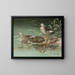 Enten mit geflecktem Schnabel im Indianerstil - Allan Brooks — gerahmtes Bild an der Wand