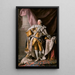 Reproduktion des Gemäldes Der König George III. in Krönungsroben - Allan Ramsay