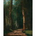 Reproduktion des Gemäldes Allee in einem Wald - Camille Pissarro