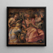 Allegorie von Certaldo - Giorgio Vasari — gerahmtes Bild an der Wand