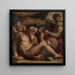 Allegorie von Pescia - Giorgio Vasari — gerahmtes Bild an der Wand