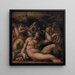 Allegorie des Chianti - Giorgio Vasari — gerahmtes Bild an der Wand