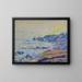 Le long de la côte - Allen Tucker — gerahmtes Bild an der Wand