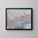 Madison Square Snow - Allen Tucker — gerahmtes Bild an der Wand