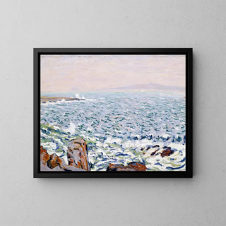Allen Tucker - Surf Breaking Cranberry Island.webp