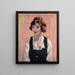 La Perle - Allen Tucker — gerahmtes Bild an der Wand