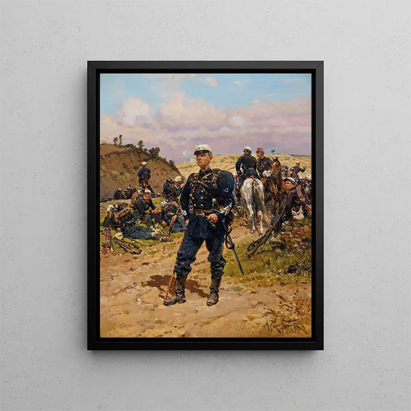 Alphonse Marie De Neuville - Sergent major de chasseur pied.webp