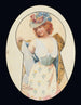 Durch das Loch des Schlosses - Alphonse Mucha — Ansicht des Kunstwerks