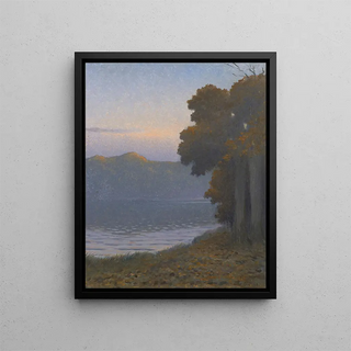 Alphonse Osbert - Le soir sur ltang.webp
