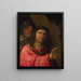 Der Christus, der das Kreuz trägt - Altobello Melone — gerahmtes Bild an der Wand