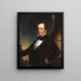 Henry N. Walker - Alvah Bradish — gerahmtes Bild an der Wand