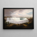 Die große Hufeisen-Fall, Niagara - Alvan Fisher — gerahmtes Bild an der Wand