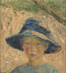 Fillette au chapeau - Alys Prat — Ansicht des Kunstwerks