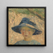 Fillette au chapeau - Alys Prat — gerahmtes Bild an der Wand
