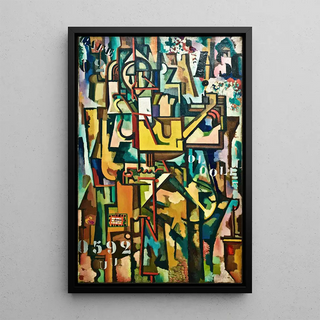 Amadeo de SouzaCardoso - Metallic Vibrations Mechanical Geometric Splendor.webp