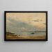 Abend Arisholmen - Amaldus Nielsen — gerahmtes Bild an der Wand