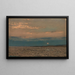 Abend Hvaler - Amaldus Nielsen — gerahmtes Bild an der Wand