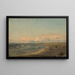 Abend in Jren - Amaldus Nielsen — gerahmtes Bild an der Wand