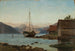 Abend in Balestrand - Amaldus Nielsen — Ansicht des Kunstwerks