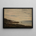 Eine Insel - Amaldus Nielsen — gerahmtes Bild an der Wand