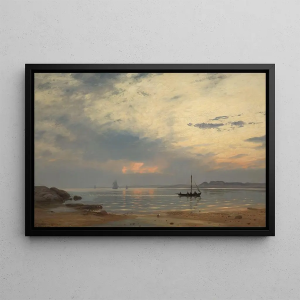 Amaldus Nielsen - Evening at Hvaler.webp