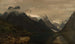 Berge von Fjærland, Sogn - Amaldus Nielsen — Ansicht des Kunstwerks