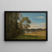 Depuis Frognerkilen - Amaldus Nielsen — gerahmtes Bild an der Wand