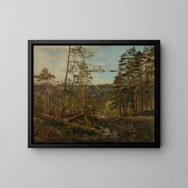 Frère Svinestad à Mandal - Amaldus Nielsen — gerahmtes Bild an der Wand