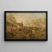 Seit dem Fenster des Ateliers im Mai, Majorstuveien 8 - Amaldus Nielsen — gerahmtes Bild an der Wand