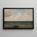 Frische am See - Amaldus Nielsen — gerahmtes Bild an der Wand