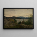 Gjermundshavn Hardanger - Amaldus Nielsen — gerahmtes Bild an der Wand