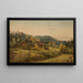Pferd in Porsgrund - Amaldus Nielsen — gerahmtes Bild an der Wand