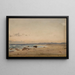 Sommerstrand - Amaldus Nielsen — gerahmtes Bild an der Wand