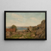 Ambiance matinale Hvaler - Amaldus Nielsen — gerahmtes Bild an der Wand