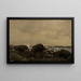 Ambiance de pluie - Amaldus Nielsen — gerahmtes Bild an der Wand