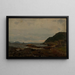 Ambiance de pluie à Bømlo - Amaldus Nielsen — gerahmtes Bild an der Wand