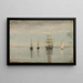 Ambiance de pluie avec soleil, Cadix - Amaldus Nielsen — gerahmtes Bild an der Wand