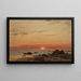 Sonnenuntergang - Amaldus Nielsen — gerahmtes Bild an der Wand